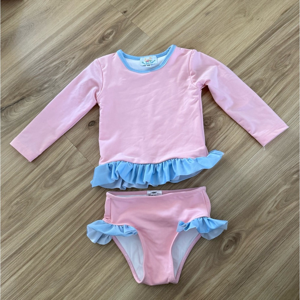 Busy Bee Smocks Bathing Suit, size 18M